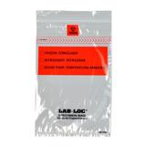 LK Packaging LABZ69B Lab-Loc Specimen Bags w/ Removable Biohazard Symbol - 6" x 9", Polyethylene, Clear, 1.75 mil