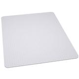 Flash Furniture MAT-121712-GG Chair Mat for Low Pile Carpet - 45"W x 53"D, Vinyl, Clear, 0.08 in