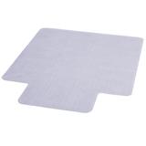 Flash Furniture MAT-CM11113FD-GG Chair Mat for Low Pile Carpets - 36"W x 48"D, Vinyl, Clear, 0.08 in