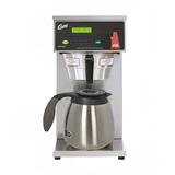 Curtis D60GT12A000 Medium Volume Thermal Coffee Maker - Automatic, 4 gal/hr, 120v, LCD Screen, Silver