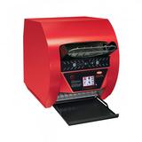 Hatco TQ3-500 Red Touchscreen Countertop Conveyor Toaster - 480 Slices/hr w/ 2" Product Opening, Red, 208v/1ph