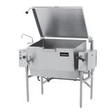 AccuTemp ALTGSE-30 30 gal. Tilt Skillet - Open Leg Base, Peened Interior, Liquid Propane, Stainless Steel, Gas Type: LP