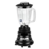 Waring BB155 Countertop Drink Commercial Blender w/ Copolyester Container, 44-oz. Plastic Container, Removable Blade, Black, 120 V