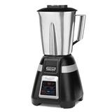 Waring BB340S Countertop Drink Commercial Blender w/ Metal Container, Stainless Steel Jar, 2 Speeds w/ Pulse, Black, 120 V