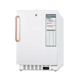 Accucold ADA404REFTBC 3.32 cu ft Undercounter Medical Refrigerator w/ Solid Door - Locking, 115v, ADA Compliant, Green