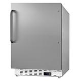 Summit ALR46WCSS 20" W Undercounter Refrigerator w/ (1) Section & (1) Door, 115v, Silver