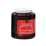 Gold Medal 5138 Ice Cream Topping w/ (3) 109 oz Jars, Cherry
