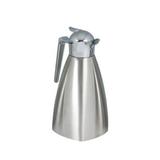 Spring USA 18599-5 24 oz Vacuum Insulated Beverage Server - Stainless Steel Liner, Brushed Stainless, Silver Coffee Carafe