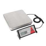 Taylor TE150 Receiving Scale w/ Removable Steel Tread Plate Platform, 150 lb, 150 lb, Stainless Steel, 120 V