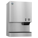 Hoshizaki DCM-500BWH 590 lb Countertop Nugget Ice & Water Dispenser for Commercial Ice Machines - 40 lb Storage, Cup Fill, 115v, Stainless Steel