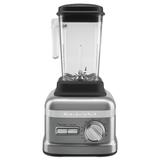 KitchenAid Commercial KSBC1B0 Countertop Drink Blender w/ Polycarbonate Container, Contour Silver, 60 oz. Container, 120 V