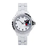 Disney's Mickey & Minnie Mouse Hug Women's Watch, Size: Medium, White