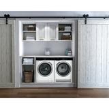 Electrolux 4 Cubic Feet Cu. Ft. Electric Stackable Dryer w/ Reversible Door in White in Gray, Size 33.5 H x 23.63 W x 24.0 D in | Wayfair