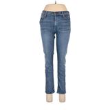 Citizens of Humanity Jeans - High Rise Skinny Leg Slim: Blue Bottoms - Women's Size 30 - Medium Wash