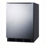 Accucold AL752BKSSHH Undercounter Medical Refrigerator - ADA Compliant, 115v, Black, Stainless Steel Door