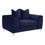 Nia Chair - Chenille Blueberry