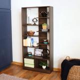 Latitude Run® 67" W x 31.5" D Standard Bookcase Wood in Brown, Size 67.0 H x 31.5 W x 10.25 D in | Wayfair 606AC229E4B44F7994710E9AB418EA2D
