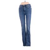 Citizens of Humanity Jeans - Mid/Reg Rise Boot Cut Boyfriend: Blue Bottoms - Women's Size 24 - Medium Wash