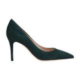 Pumps | Pointed Toe | Thick Outer Sole | Stiletto Heel | Logo At The Back