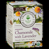 Organic Chamomile with Lavender Tea - Caffeine Free (16 Tea Bags)