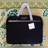 Kate Spade Computers, Laptops & Parts | Kate Spade Black Nylon 15 Inch Laptop Carrying Case(With Strap) | Color: Black | Size: Os