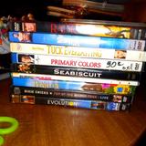 Disney Media | Lot Of 10 Dvds Disneyuniversaldreamworks Guc | Color: Purple | Size: Os