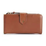 Sonoma Goods For Life Paulie RFID-Blocking Tab Organizer Wallet, Brown