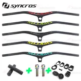 SYNCROS Carbon Fiber Mountain Integrated MTB Handlebar FRASER IC SL -8 -17 -25 Three Specifications with Titanium Screws