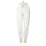Betsey Johnson Sweatpants - Low Rise: White Activewear - Women's Size 5