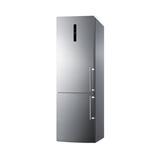 Summit Appliance 23" Counter Depth Bottom Freezer 10.6 cu. ft. Energy Star Refrigerator in Gray, Size 73.75 H x 23.38 W x 23.75 D in | Wayfair