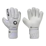Elite Sports Warrior White Jr Youth Soccer Goal Keeper Gloves