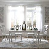 Rosdorf Park Hikmat Counter Height Extendable Dining Set Wood in Brown/White | Wayfair 06B80081D746476A80B19D4077B49CB0