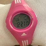 Adidas Accessories | Adidas Ladies Wristwatch Multi Function Digital Sport Pink Watch | Color: Pink | Size: Os