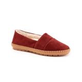 Women's Trotter's Ruby Plush, Dark Red 9 M Medium