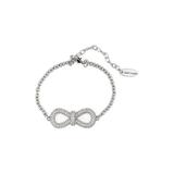 Crystal Bow Pendant Bracelet