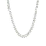 Samuel B. Women's Necklaces Silver - Freshwater Cultured Pearl & Sterling Silver Statement Necklace