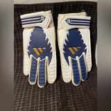 Adidas Accessories | Adidas Soccer Goalie Gloves | Color: Blue/White | Size: Large