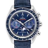 Omega Speedmaster 304.33.44.52.03.001 Blue Dial Men's Watch Genuine