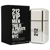 212 VIP Men * Carolina Herrera 1.7 oz / 50 ml Eau de Toilette Men Cologne Spray