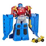 Transformers Optimus Prime Jumbo Jet Wing Racer Playset and Bumblebee Action Figure