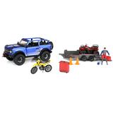 Adventure Force Metal Vehicle Deluxe Play Set Bronco Truck ATV Bike Child Ages 3 and up