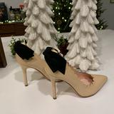 Kate Spade Shoes | Kate Spade Scalloped Pointed Toe Heel | Color: Cream | Size: 8