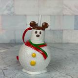 Disney Holiday | Disney Mickey Mouse Snowman Christmas Ornament | Color: White | Size: Os