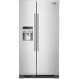 Maytag Mss25c4mgz 36 Inch Freestanding Side By Side Refrigerator With