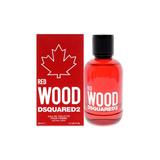 Red Wood by Dsquared2 for Women - 3.4 oz EDT Spray 3.4 Musk Women Spray Eau de Toilette