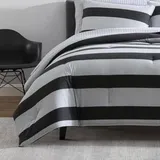 Nautica Lawndale 100% Cotton - Comforter, Grey, King