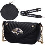 Women's Cuce Baltimore Ravens Vegan Leather Strap Bag
