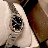 Gucci Accessories | Gucci Pantheon Stainless Steel Bracelet Black Dial | Color: Black/Silver | Size: Os