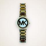 Michael Kors Accessories | Michael Kors Women's Parker Logo Gold-Tone Watch Mk5784 | Color: Gold/Yellow | Size: Os