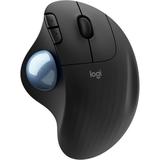 Logitech ERGO M575 Wireless Trackball Mouse - Easy thumb control precision and smooth tracking ergonomic comfort design for Windows PC and Mac with Bluetooth and USB capabilities (Black)